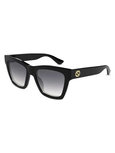 Gucci Women's Minimal 54MM Cat-Eye Sunglasses | Thumbnail 1 Gucci Women's Minimal 54MM Cat-Eye Sunglasses | Thumbnail 1