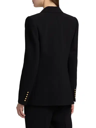 Kobi Halperin Women's Rue Crepe Single-Breasted Blazer - Black - Size XXL | Thumbnail 5 Kobi Halperin Women's Rue Crepe Single-Breasted Blazer - Black - Size XXL | Thumbnail 5