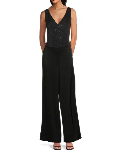 Ungaro Women's Kai Satin Wide-Leg Pants | Thumbnail 2 Ungaro Women's Kai Satin Wide-Leg Pants | Thumbnail 2