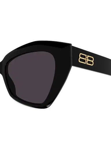 Balenciaga Women's Rive Gauche 56MM Butterfly Sunglasses - Black | Thumbnail 3 Balenciaga Women's Rive Gauche 56MM Butterfly Sunglasses - Black | Thumbnail 3