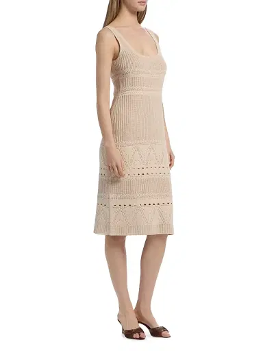 Kobi Halperin Women's Emerson Knit Midi-Dress - Antique | Thumbnail 4 Kobi Halperin Women's Emerson Knit Midi-Dress - Antique | Thumbnail 4
