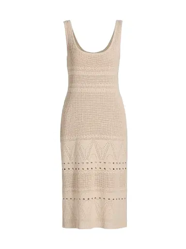Kobi Halperin Women's Emerson Knit Midi-Dress - Antique | Thumbnail 1 Kobi Halperin Women's Emerson Knit Midi-Dress - Antique | Thumbnail 1