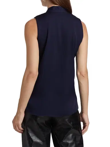 Kobi Halperin Women's Mila Sleeveless Silk-Blend Blouse | Thumbnail 5 Kobi Halperin Women's Mila Sleeveless Silk-Blend Blouse | Thumbnail 5