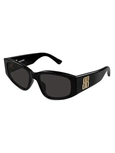 Balenciaga Women's Nano 56MM Geometric Sunglasses - Black | Thumbnail 1 Balenciaga Women's Nano 56MM Geometric Sunglasses - Black | Thumbnail 1