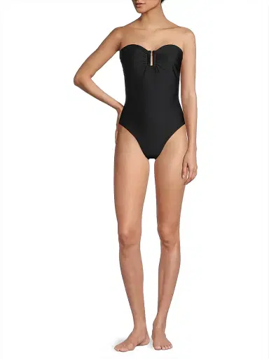 Kobi Halperin Women's Becca Strapless One-Piece Swimsuit - Black | Thumbnail 2 Kobi Halperin Women's Becca Strapless One-Piece Swimsuit - Black | Thumbnail 2