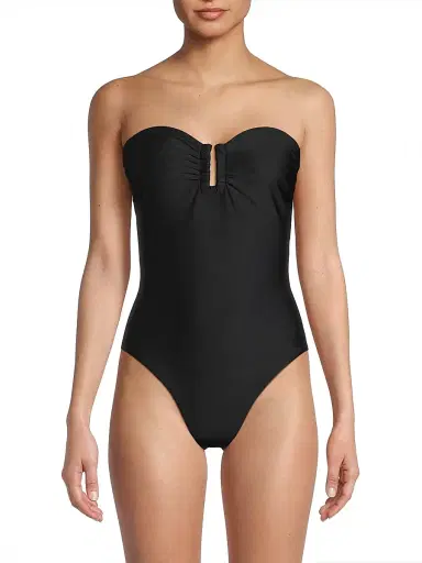 Kobi Halperin Women's Becca Strapless One-Piece Swimsuit - Black | Thumbnail 3 Kobi Halperin Women's Becca Strapless One-Piece Swimsuit - Black | Thumbnail 3