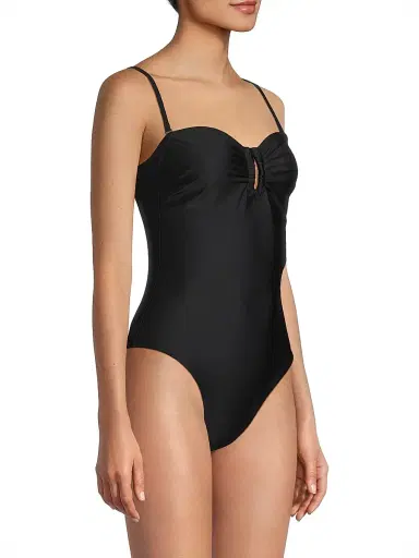 Kobi Halperin Women's Becca Strapless One-Piece Swimsuit - Black | Thumbnail 4 Kobi Halperin Women's Becca Strapless One-Piece Swimsuit - Black | Thumbnail 4