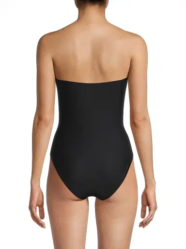 Kobi Halperin Women's Becca Strapless One-Piece Swimsuit - Black | Thumbnail 5 Kobi Halperin Women's Becca Strapless One-Piece Swimsuit - Black | Thumbnail 5