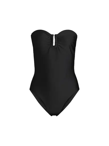 Kobi Halperin Women's Becca Strapless One-Piece Swimsuit - Black | Thumbnail 1 Kobi Halperin Women's Becca Strapless One-Piece Swimsuit - Black | Thumbnail 1