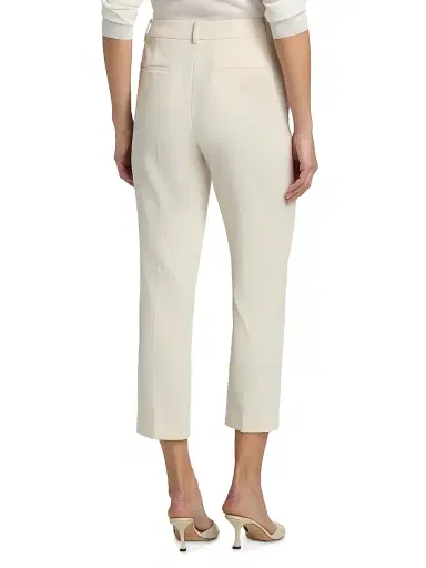 Kobi Halperin Women's Gloria Crepe Straight-Leg Pants - Ecru | Thumbnail 5 Kobi Halperin Women's Gloria Crepe Straight-Leg Pants - Ecru | Thumbnail 5