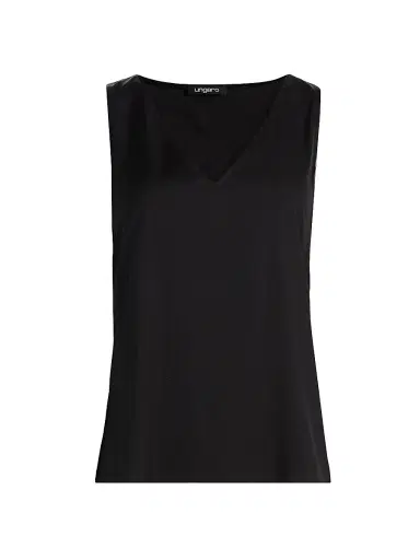 Ungaro Women's Aliza Silk Camisole Blouse - Black | Thumbnail 1 Ungaro Women's Aliza Silk Camisole Blouse - Black | Thumbnail 1