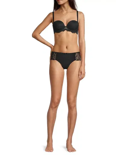 Simone Pérèle Women's Karma Strapless Bra - Black | Thumbnail 2 Simone Pérèle Women's Karma Strapless Bra - Black | Thumbnail 2