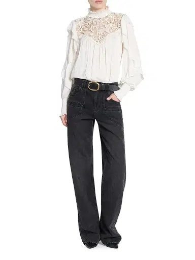 Isabel Marant Women's Dara Leather Belt - Black | Thumbnail 3 Isabel Marant Women's Dara Leather Belt - Black | Thumbnail 3