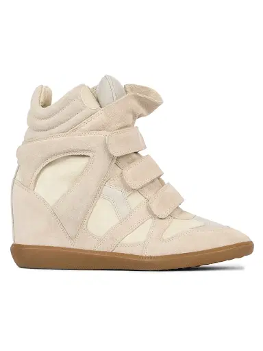 Isabel Marant Women's Bekett Leather & Suede High-Top Platform Sneakers | Thumbnail 1 Isabel Marant Women's Bekett Leather & Suede High-Top Platform Sneakers | Thumbnail 1