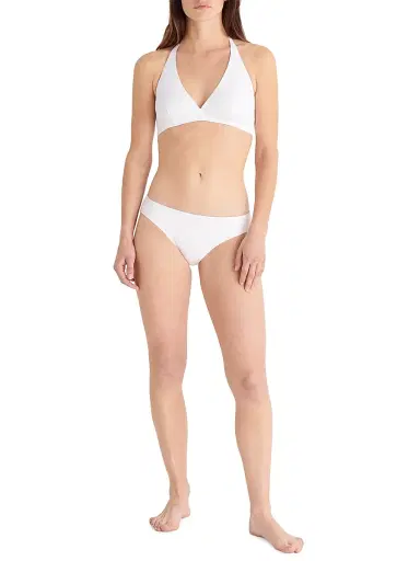 ERES Women's Gang Halter Bikini Top - White | Thumbnail 2 ERES Women's Gang Halter Bikini Top - White | Thumbnail 2
