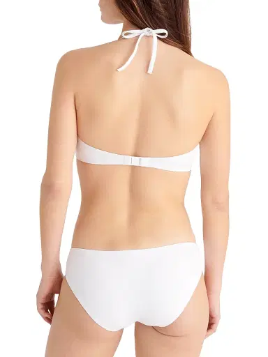 ERES Women's Gang Halter Bikini Top - White | Thumbnail 4 ERES Women's Gang Halter Bikini Top - White | Thumbnail 4