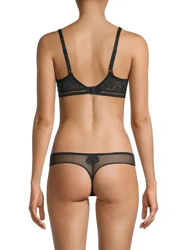 Simone Pérèle Women's Comete Molded Cup Bra - Black | Thumbnail 4 Simone Pérèle Women's Comete Molded Cup Bra - Black | Thumbnail 4