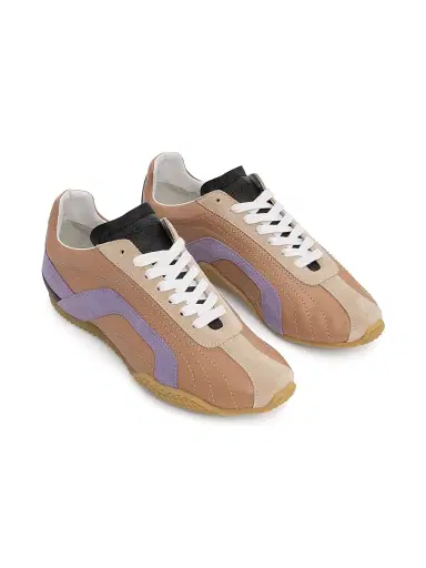 PIERRE HARDY Women's Jump Two-Tone Leather Low-Top Sneakers | Thumbnail 2 PIERRE HARDY Women's Jump Two-Tone Leather Low-Top Sneakers | Thumbnail 2