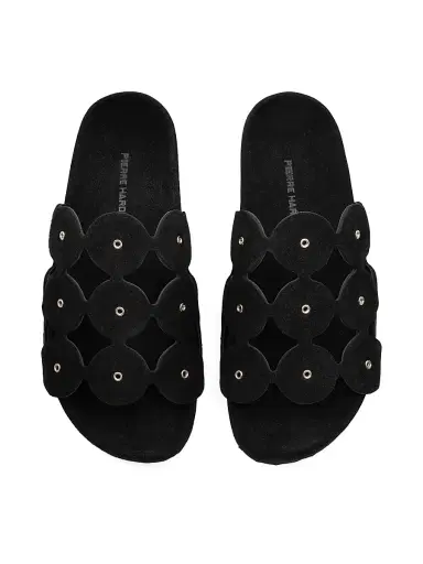 PIERRE HARDY Women's Bulles 35MM Rivet Suede Platform Sandals | Thumbnail 4 PIERRE HARDY Women's Bulles 35MM Rivet Suede Platform Sandals | Thumbnail 4