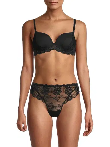 Simone Pérèle Women's Reve 3D Plunge Bra - Black | Thumbnail 3 Simone Pérèle Women's Reve 3D Plunge Bra - Black | Thumbnail 3