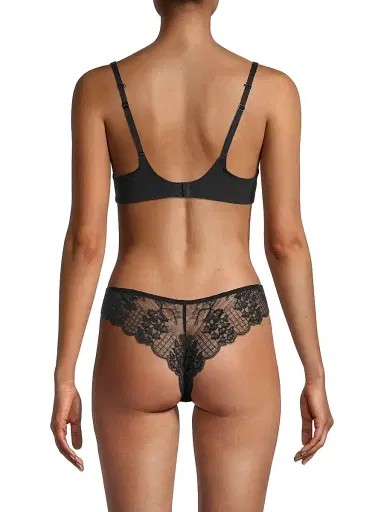 Simone Pérèle Women's Reve 3D Plunge Bra - Black | Thumbnail 5 Simone Pérèle Women's Reve 3D Plunge Bra - Black | Thumbnail 5