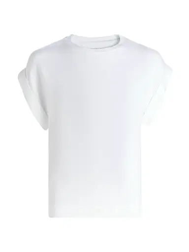 MAJESTIC FILATURES Women's French Terry Crewneck T-Shirt - Blanc - Size Large | Thumbnail 1 MAJESTIC FILATURES Women's French Terry Crewneck T-Shirt - Blanc - Size Large | Thumbnail 1