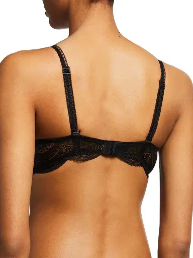 Simone Pérèle Women's Karma Demi Cup Underwire Bra - Black | Thumbnail 5 Simone Pérèle Women's Karma Demi Cup Underwire Bra - Black | Thumbnail 5