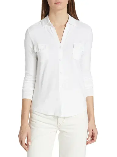 MAJESTIC FILATURES Women's Soft Touch Long-Sleeve Pocket Shirt | Thumbnail 3 MAJESTIC FILATURES Women's Soft Touch Long-Sleeve Pocket Shirt | Thumbnail 3