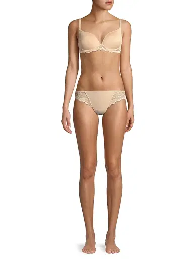 Simone Pérèle Women's Caresse 3D Plunge T-Shirt Bra - Peau Rose | Thumbnail 2 Simone Pérèle Women's Caresse 3D Plunge T-Shirt Bra - Peau Rose | Thumbnail 2