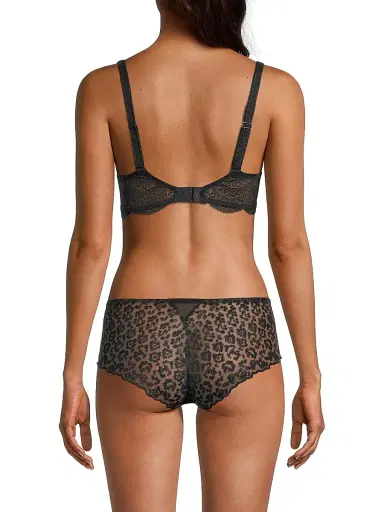 Simone Pérèle Women's Karma Molded Lace Bra - Black | Thumbnail 5 Simone Pérèle Women's Karma Molded Lace Bra - Black | Thumbnail 5