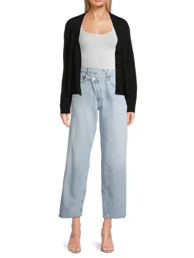 MAJESTIC FILATURES Women's V-Neck Knit Cardigan | Thumbnail 2 MAJESTIC FILATURES Women's V-Neck Knit Cardigan | Thumbnail 2
