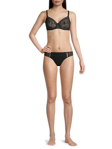 Simone Pérèle Women's Comete Lace Underwire Bra - Black | Thumbnail 2 Simone Pérèle Women's Comete Lace Underwire Bra - Black | Thumbnail 2