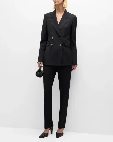 Gabriela Hearst Angela Wool Blazer Jacket | Thumbnail 2 Gabriela Hearst Angela Wool Blazer Jacket | Thumbnail 2