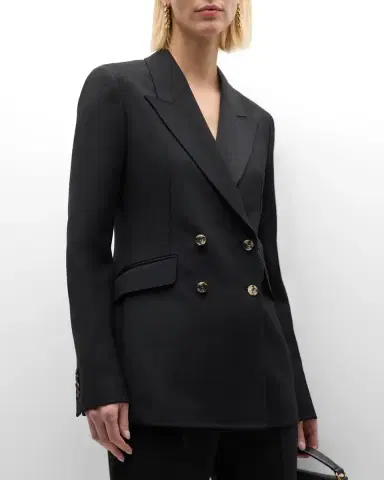 Gabriela Hearst Angela Wool Blazer Jacket | Thumbnail 4 Gabriela Hearst Angela Wool Blazer Jacket | Thumbnail 4