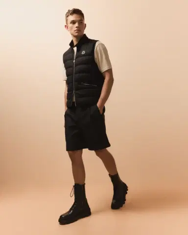 Moncler Men's Gallienne Cashmere-Blend Down Vest | Thumbnail 5 Moncler Men's Gallienne Cashmere-Blend Down Vest | Thumbnail 5
