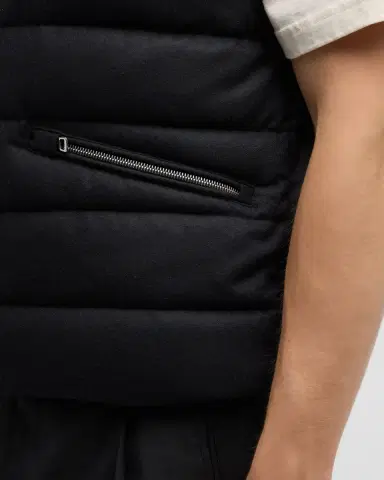 Moncler Men's Gallienne Cashmere-Blend Down Vest | Thumbnail 8 Moncler Men's Gallienne Cashmere-Blend Down Vest | Thumbnail 8