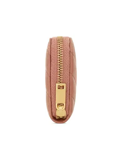 Saint Laurent Women's Cassandre Change Purse in Lambskin - Barely Pink | Thumbnail 3 Saint Laurent Women's Cassandre Change Purse in Lambskin - Barely Pink | Thumbnail 3