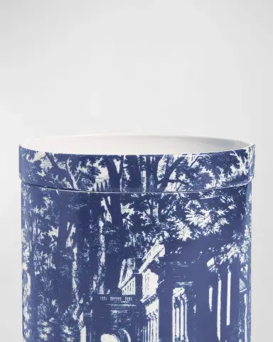 Fornasetti Scented Candle Large Blue & White/ Giardino Settecentesco | Thumbnail 3 Fornasetti Scented Candle Large Blue & White/ Giardino Settecentesco | Thumbnail 3