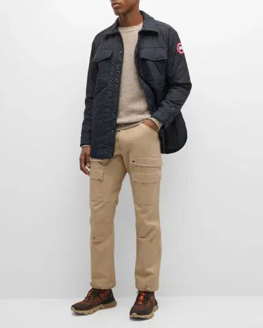 Canada Goose Men 's Carlyle Quilted Overshirt | Thumbnail 2 Canada Goose Men 's Carlyle Quilted Overshirt | Thumbnail 2