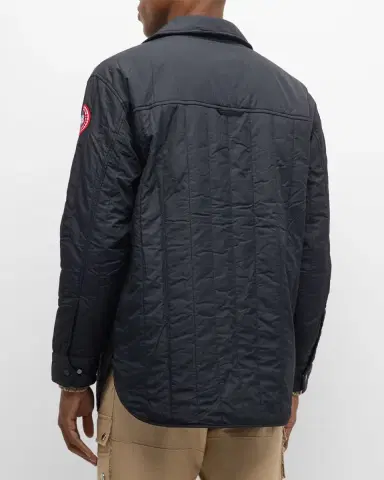 Canada Goose Men 's Carlyle Quilted Overshirt | Thumbnail 3 Canada Goose Men 's Carlyle Quilted Overshirt | Thumbnail 3