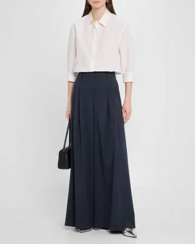TWP New Didi Wool-Blend Wide-Leg Pants | Thumbnail 2 TWP New Didi Wool-Blend Wide-Leg Pants | Thumbnail 2