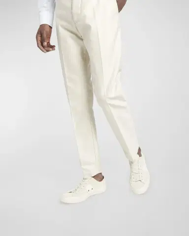 TOM FORD Men 's Cambridge Suede Low-Top Sneakers | Thumbnail 2 TOM FORD Men 's Cambridge Suede Low-Top Sneakers | Thumbnail 2
