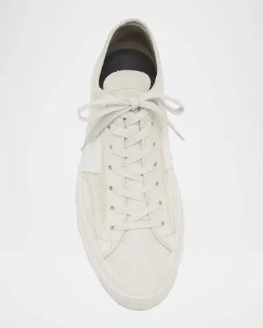 TOM FORD Men 's Cambridge Suede Low-Top Sneakers | Thumbnail 5 TOM FORD Men 's Cambridge Suede Low-Top Sneakers | Thumbnail 5