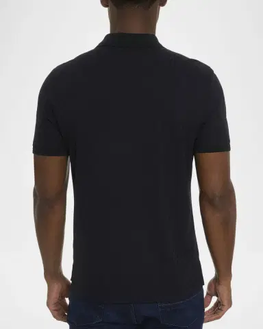 Robert Graham Men's Elias Jacquard Knit Polo Shirt | Thumbnail 3 Robert Graham Men's Elias Jacquard Knit Polo Shirt | Thumbnail 3