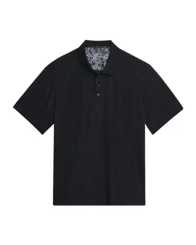 Robert Graham Men's Elias Jacquard Knit Polo Shirt | Thumbnail 1 Robert Graham Men's Elias Jacquard Knit Polo Shirt | Thumbnail 1