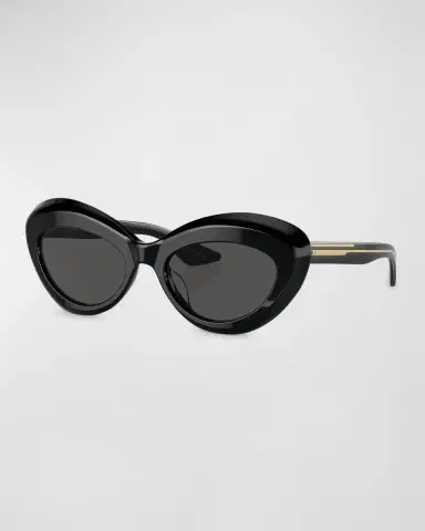 Khaite x Oliver Peoples Bold Acetate Oval Sunglasses | Thumbnail 2 Khaite x Oliver Peoples Bold Acetate Oval Sunglasses | Thumbnail 2