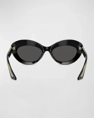Khaite x Oliver Peoples Bold Acetate Oval Sunglasses | Thumbnail 3 Khaite x Oliver Peoples Bold Acetate Oval Sunglasses | Thumbnail 3