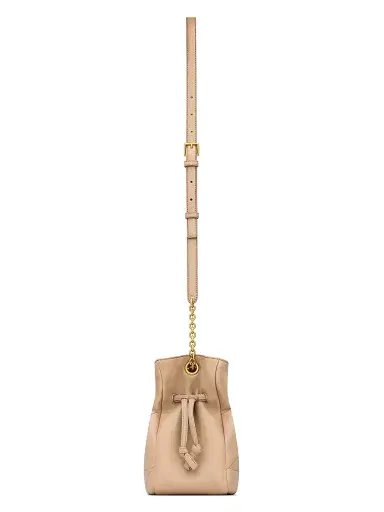 Saint Laurent Women's Jamie Shoulder Bag in Lambskin Leather - Clear Beige | Thumbnail 5 Saint Laurent Women's Jamie Shoulder Bag in Lambskin Leather - Clear Beige | Thumbnail 5