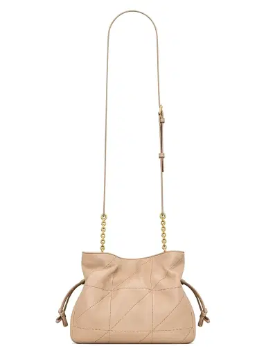 Saint Laurent Women's Jamie Shoulder Bag in Lambskin Leather - Clear Beige | Thumbnail 6 Saint Laurent Women's Jamie Shoulder Bag in Lambskin Leather - Clear Beige | Thumbnail 6