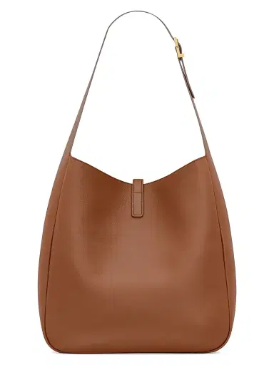 Saint Laurent Women's Le 5 à 7 Supple Large Shoulder Bag in Grained Leather - Fox | Thumbnail 4 Saint Laurent Women's Le 5 à 7 Supple Large Shoulder Bag in Grained Leather - Fox | Thumbnail 4
